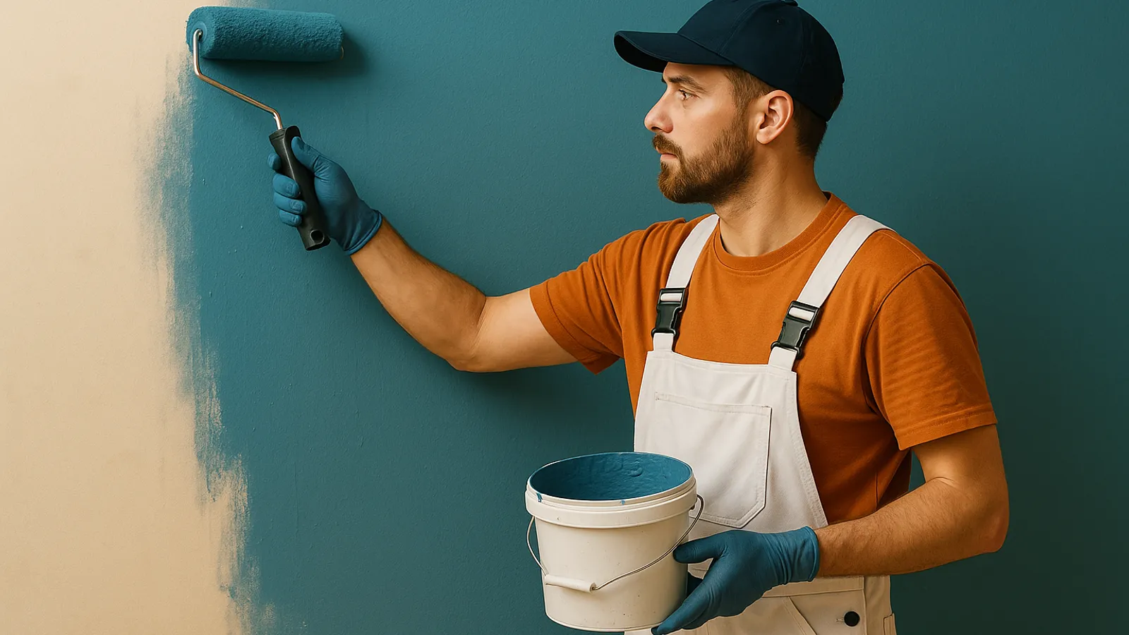 Service Peinture & finitions – illustration chantier